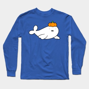 Pumpkin Baby Harp Seal Long Sleeve T-Shirt